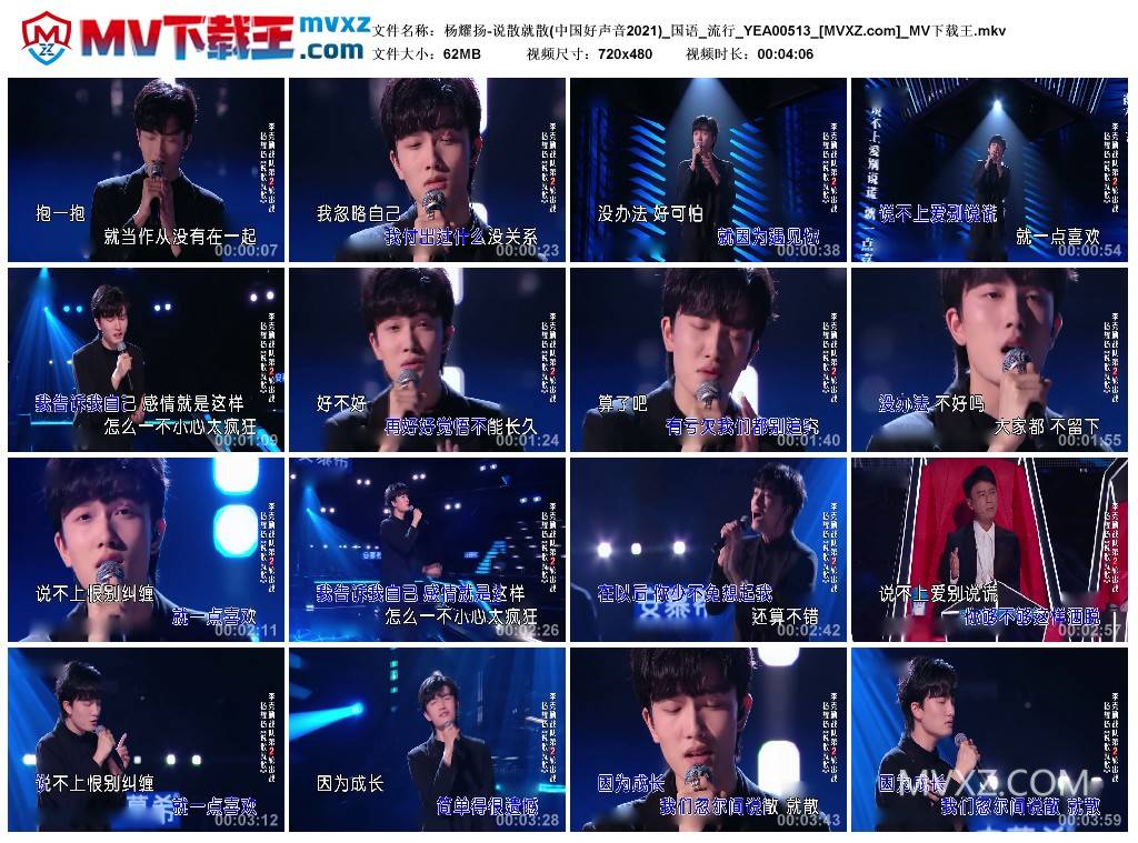 杨耀扬-说散就散(中国好声音2021)_国语_流行_YEA00513